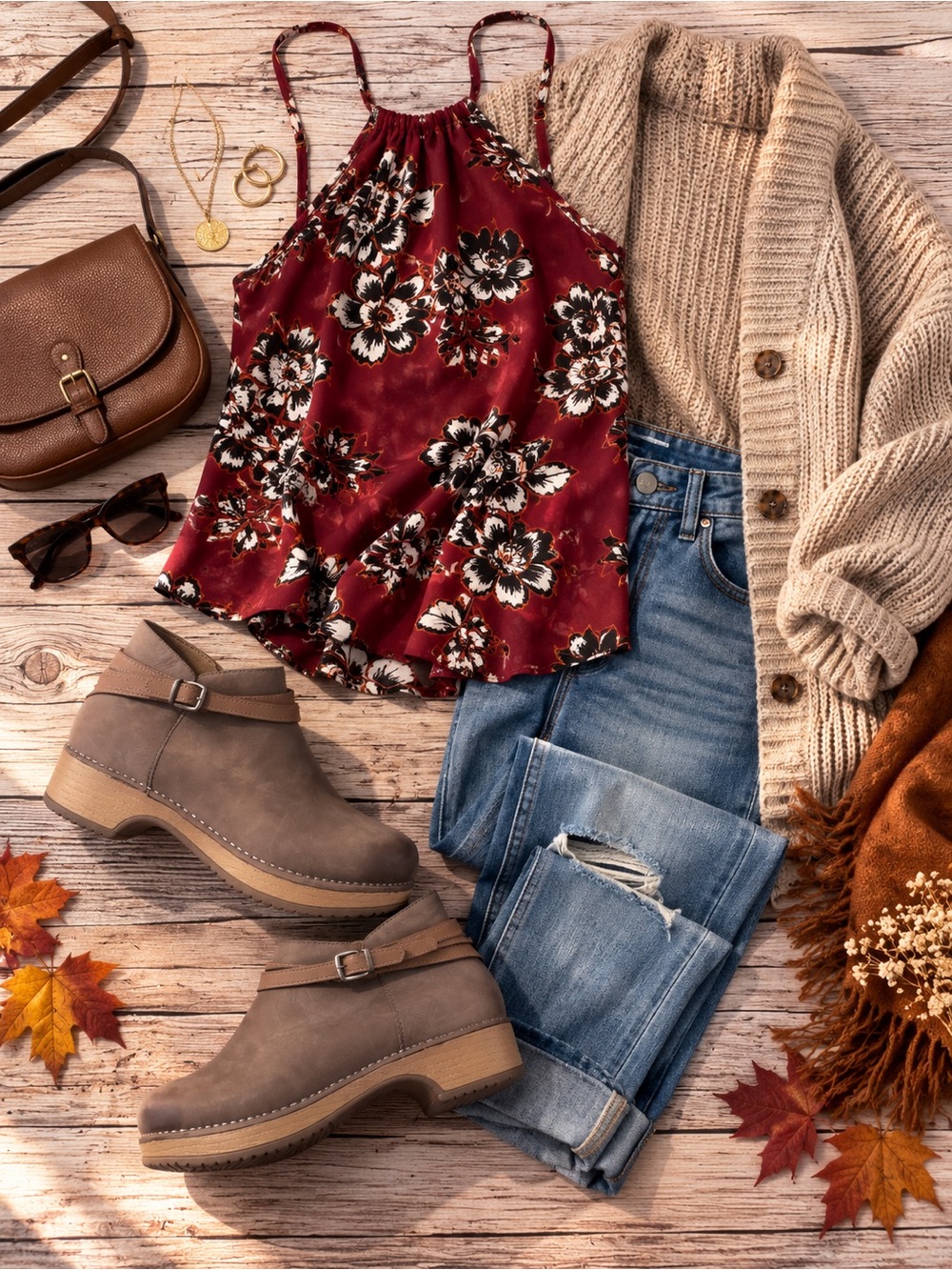 Dansko Taupe Brown Ankle Booties with Buckle Strap